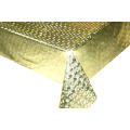 Silver & Gold PVC Tablecloth by roll